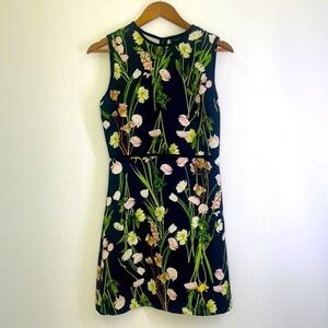 Victoria Beckham - Black Pressed Flower Dress Made For Target Size Small